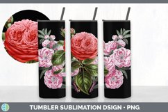 Romantic Rose Tumbler Sublimation Design Bundle Product Image 3