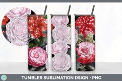 Romantic Rose Tumbler Sublimation Design Bundle Product Image 5