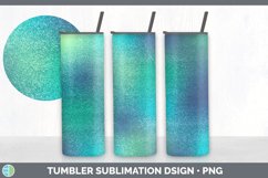 Glitter Teal Tumbler Sublimation Bundle Product Image 4