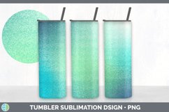 Glitter Teal Tumbler Sublimation Bundle Product Image 7