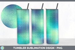Glitter Teal Tumbler Sublimation Bundle Product Image 8