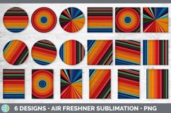 Serape Air Freshener | Sublimation Designs Bundle Product Image 2