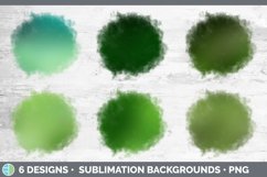 Green Ombre Background | Grunge Sublimation Backgrounds Product Image 2