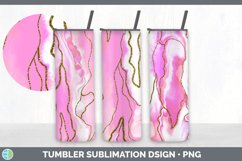 Paint Pour Tumbler | Agate Sublimation Bundle Product Image 5