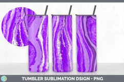 Paint Pour Tumbler | Agate Sublimation Bundle Product Image 8