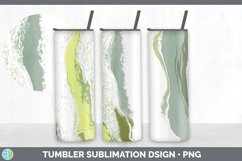 Paint Pour Tumbler | Agate Sublimation Bundle Product Image 4