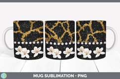Animal Print Mug Sublimation | Flower Coffee Cup Designs Product Image 3