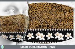 Animal Print Mask | Sublimation Flower Face Mask Designs Product Image 5