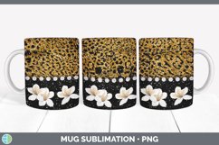 Animal Print Mug Sublimation | Flower Coffee Cup Designs Product Image 7
