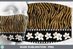 Animal Print Mask | Sublimation Flower Face Mask Designs Product Image 8