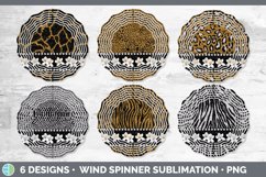 Animal Print Wind Spinner | Sublimation Designs Bundle Product Image 2