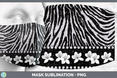 Animal Print Mask | Sublimation Flower Face Mask Designs Product Image 4