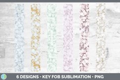 Marble Key Fob | Wristlet Sublimation Product Image 2