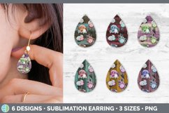 Teardrop Earrings Sublimation |Mega Bundle Product Image 15