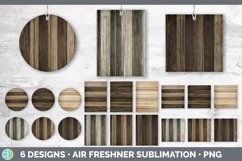 Wood Air Freshener | Sublimation Designs Bundle Product Image 1