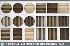 Wood Air Freshener | Sublimation Designs Bundle Product Image 2