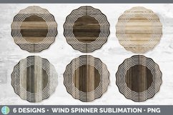 Wood Wind Spinner | Sublimation Designs Bundle Product Image 2