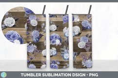 Wood Floral Tumbler Sublimation Bundle Product Image 5