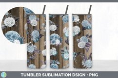 Wood Floral Tumbler Sublimation Bundle Product Image 3