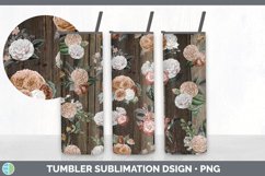 Wood Floral Tumbler Sublimation Bundle Product Image 7