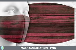 Painted Wood Mask | Sublimation Bundle Face Mask Designs Product Image 4