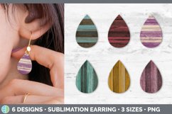 Teardrop Earrings Sublimation |Mega Bundle Product Image 9