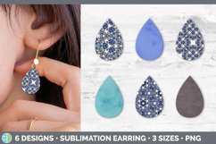 Teardrop Earrings Sublimation |Mega Bundle Product Image 7