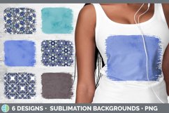 Ornate Distressed Sublimation Background Panel Product Image 1