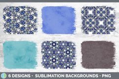 Ornate Distressed Sublimation Background Panel Product Image 2