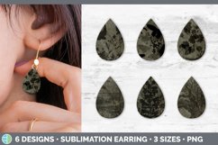 Teardrop Earrings Sublimation |Mega Bundle Product Image 6