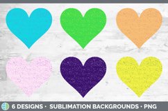 Spatter Hearts Clipart | Sublimation Designs Product Image 2