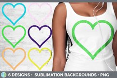 Heart Frame Clipart | Sublimation Mega Bundle Product Image 13