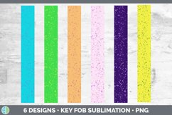 Spatter Key Fob | Wristlet Sublimation Product Image 2