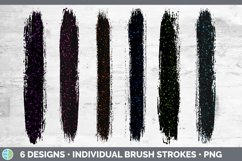 Spatter Brush Strokes PNG | Sublimation Designs Product Image 2