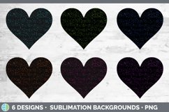 Spatter Hearts Clipart | Sublimation Designs Product Image 2