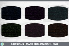 Spatter Mask | Sublimation Bundle Face Mask Designs Product Image 2