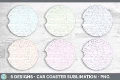 Spatter Car Coaster | Sublimation Designs Bundle Product Image 2