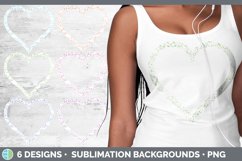 Heart Frame Clipart | Sublimation Mega Bundle Product Image 9