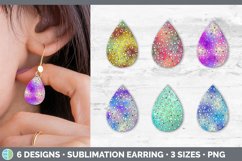 Teardrop Earrings Sublimation |Mega Bundle Product Image 21