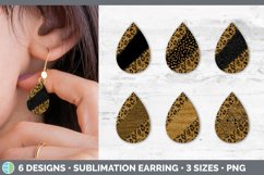 Teardrop Earrings Sublimation |Mega Bundle Product Image 19
