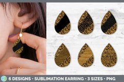 Teardrop Earrings Sublimation |Mega Bundle Product Image 19