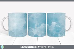 Watercolor Mug Sublimation | Coffee Cup Designs PNG Product Image 2