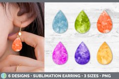 Teardrop Earrings Sublimation |Mega Bundle Product Image 4