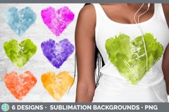 Distressed Heart Clipart | Mega Bundle Sublimation Designs Product Image 6
