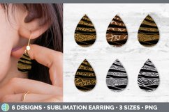 Teardrop Earrings Sublimation |Mega Bundle Product Image 13