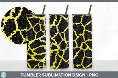 Yellow Animal Print Tumbler Sublimation Bundle Product Image 4