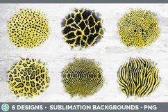 Yellow Background | Grunge Sublimation Backgrounds Product Image 2