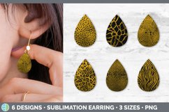 Teardrop Earrings Sublimation |Mega Bundle Product Image 14