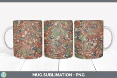 Vintage Mug Sublimation | Marble Coffee Cup Designs PNG Product Image 6