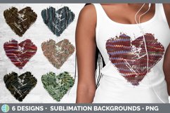 Distressed Heart Clipart | Mega Bundle Sublimation Designs Product Image 3